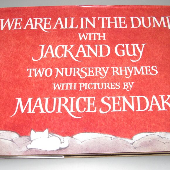 Maurice Sendak We Are All in the Dumps with Jack and Guy First Edition 1993 HC - Picture 5 of 6